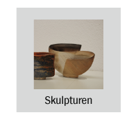 Skulpturen in der Galerie Wroblowski