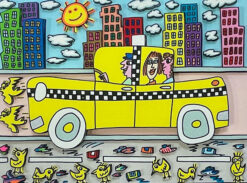 A fellow who drives yellow