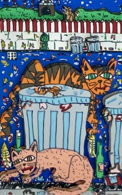 Cat on a can