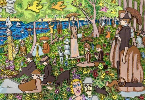 Sunday afternoon on the island of la grande jatte