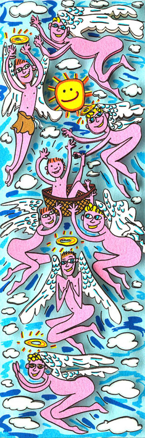 The angels and our baby