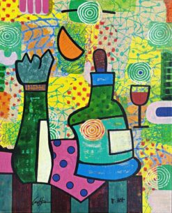 Bottle of rose