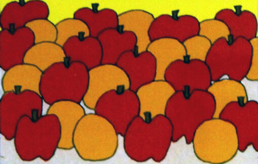 Apple and orange