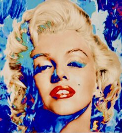 Marilyn into the blue