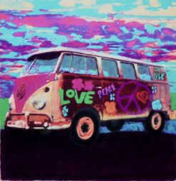 Mini Hippie bus