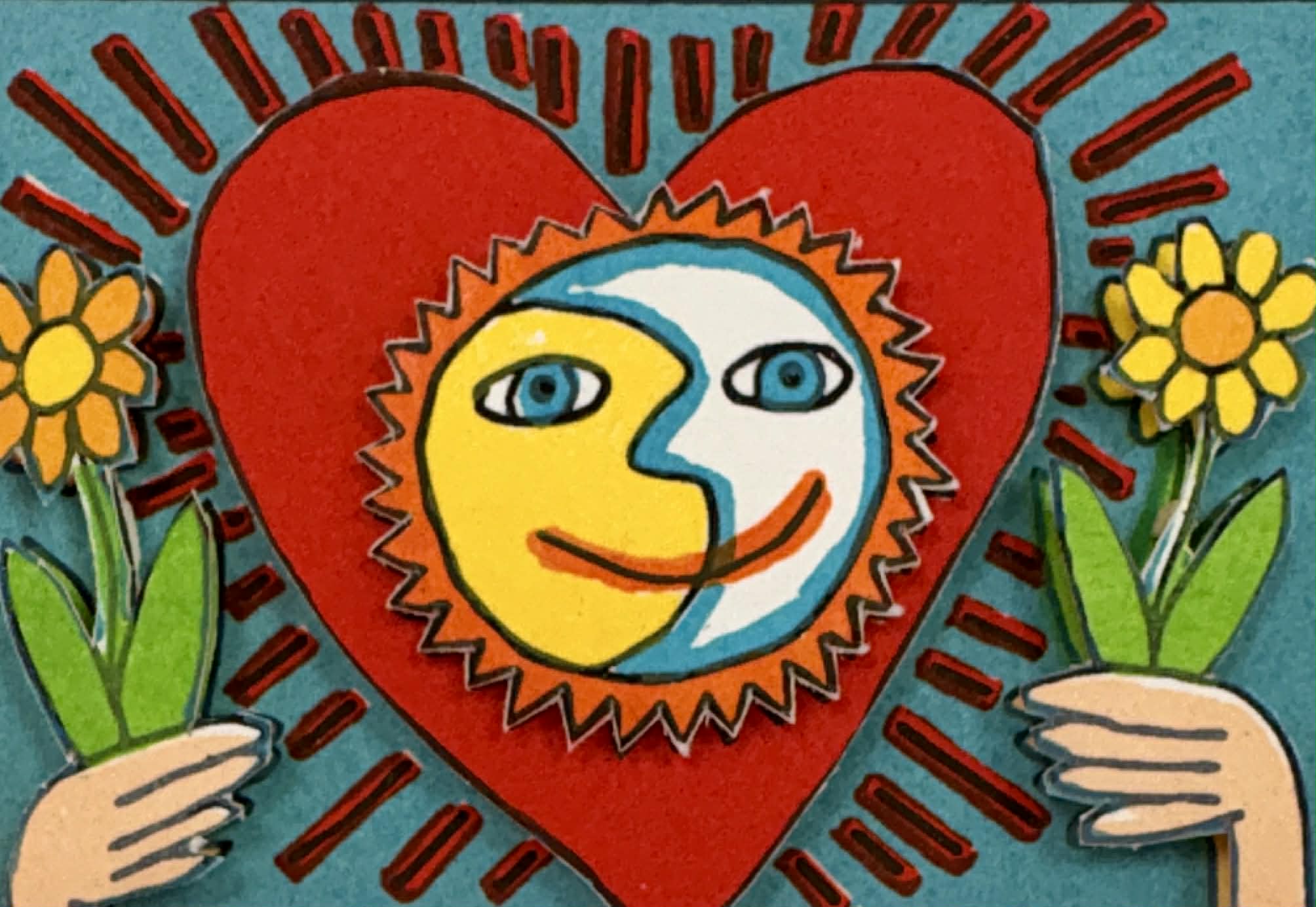 The sun the moon my heart