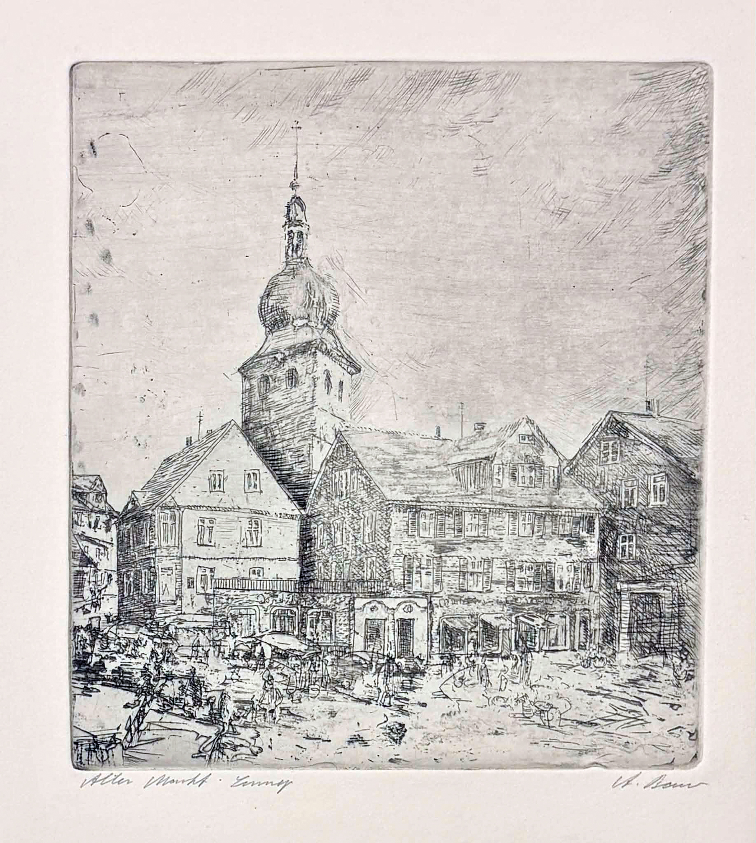 Alvin Bauer - Alter Markt, Lennep