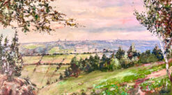 Alwin Bauer - Blick auf Remscheid