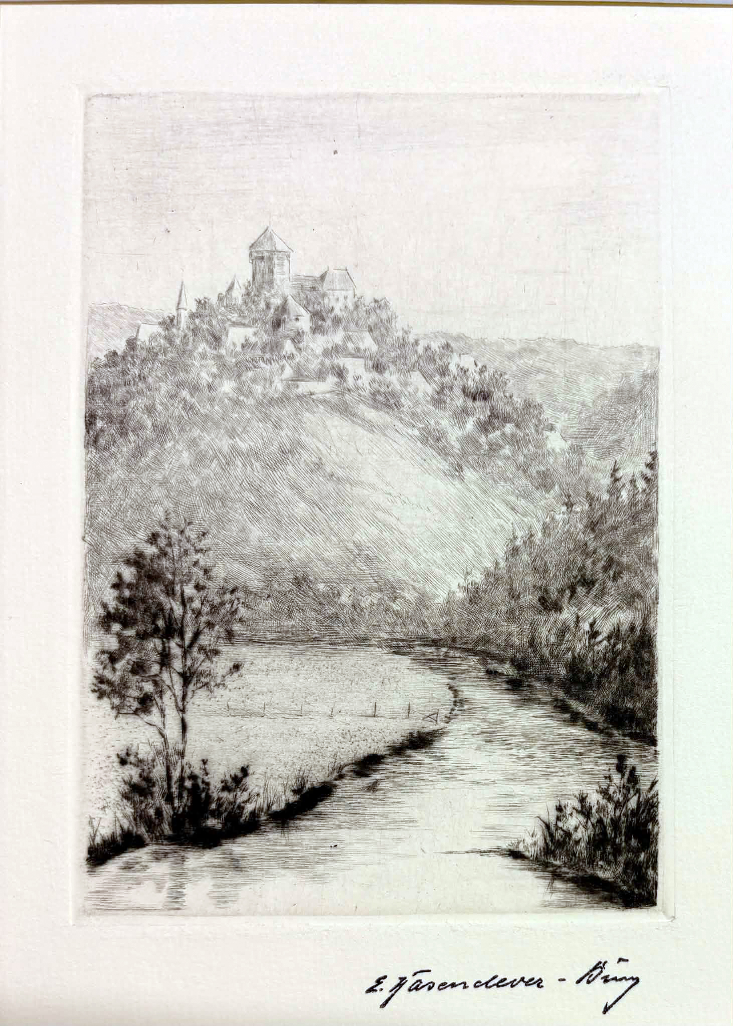 Erich Hasenclever - Burg an der Wupper