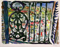 Iron railing