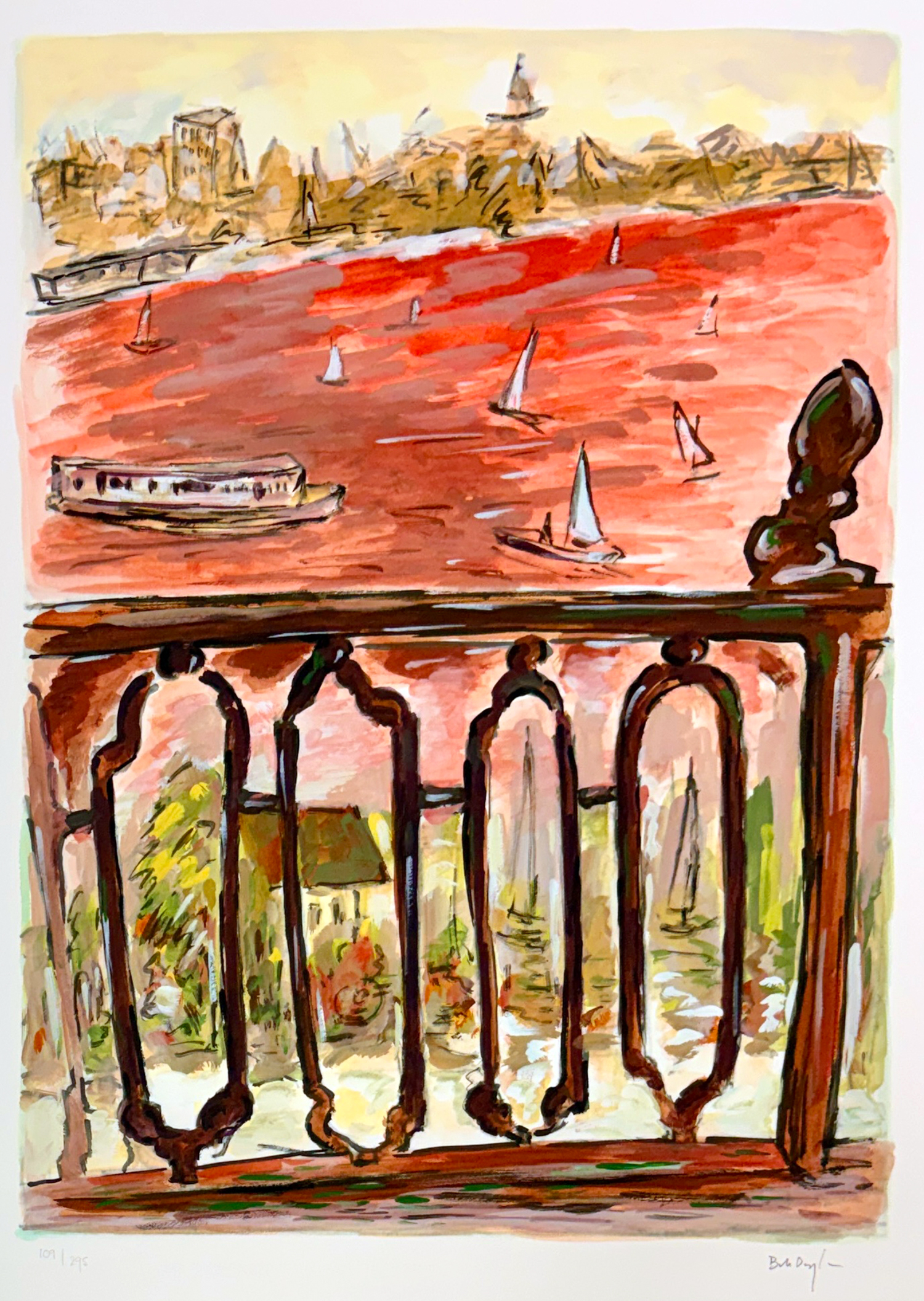 Vista from balcony