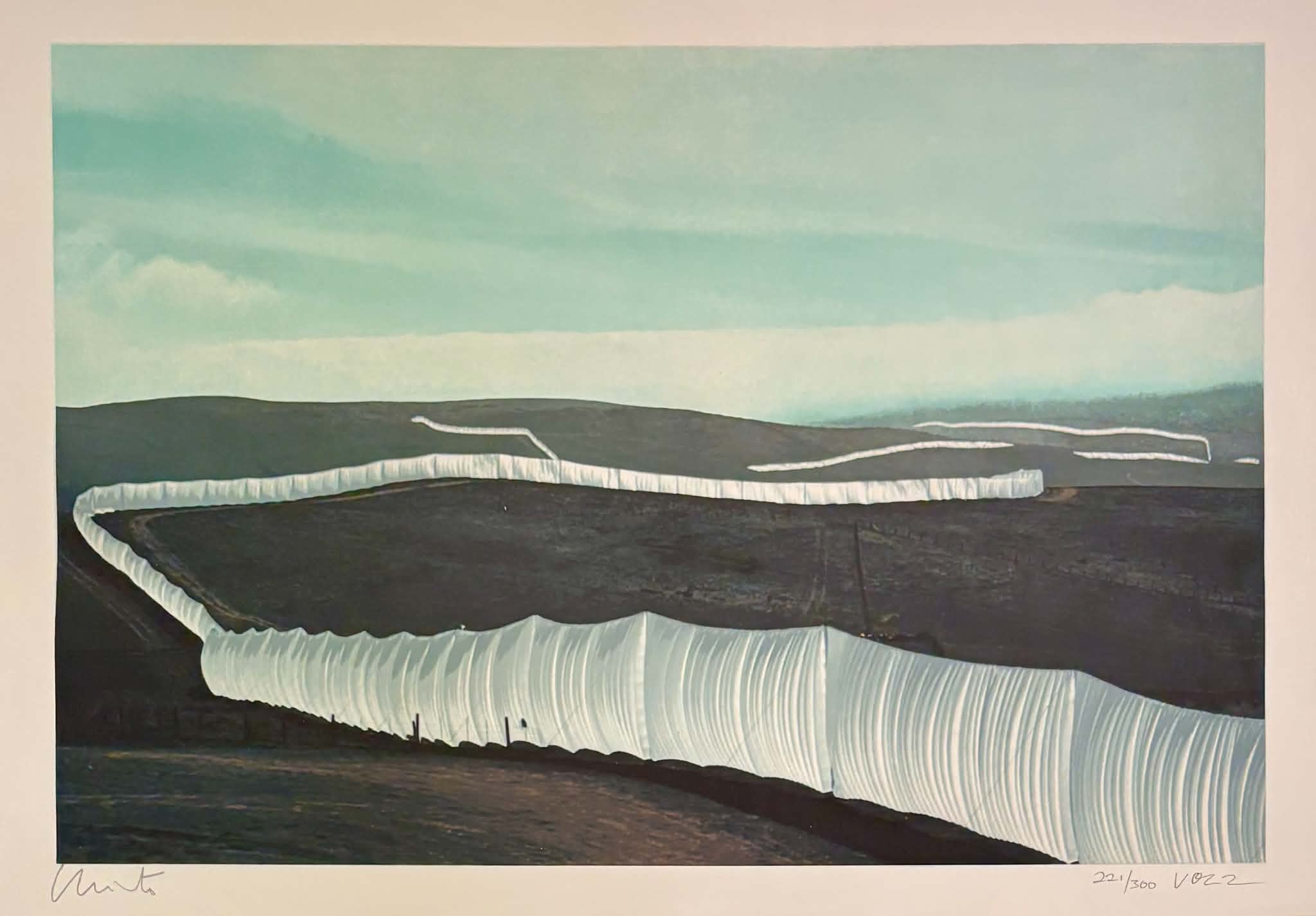 Running Fence, Califonia