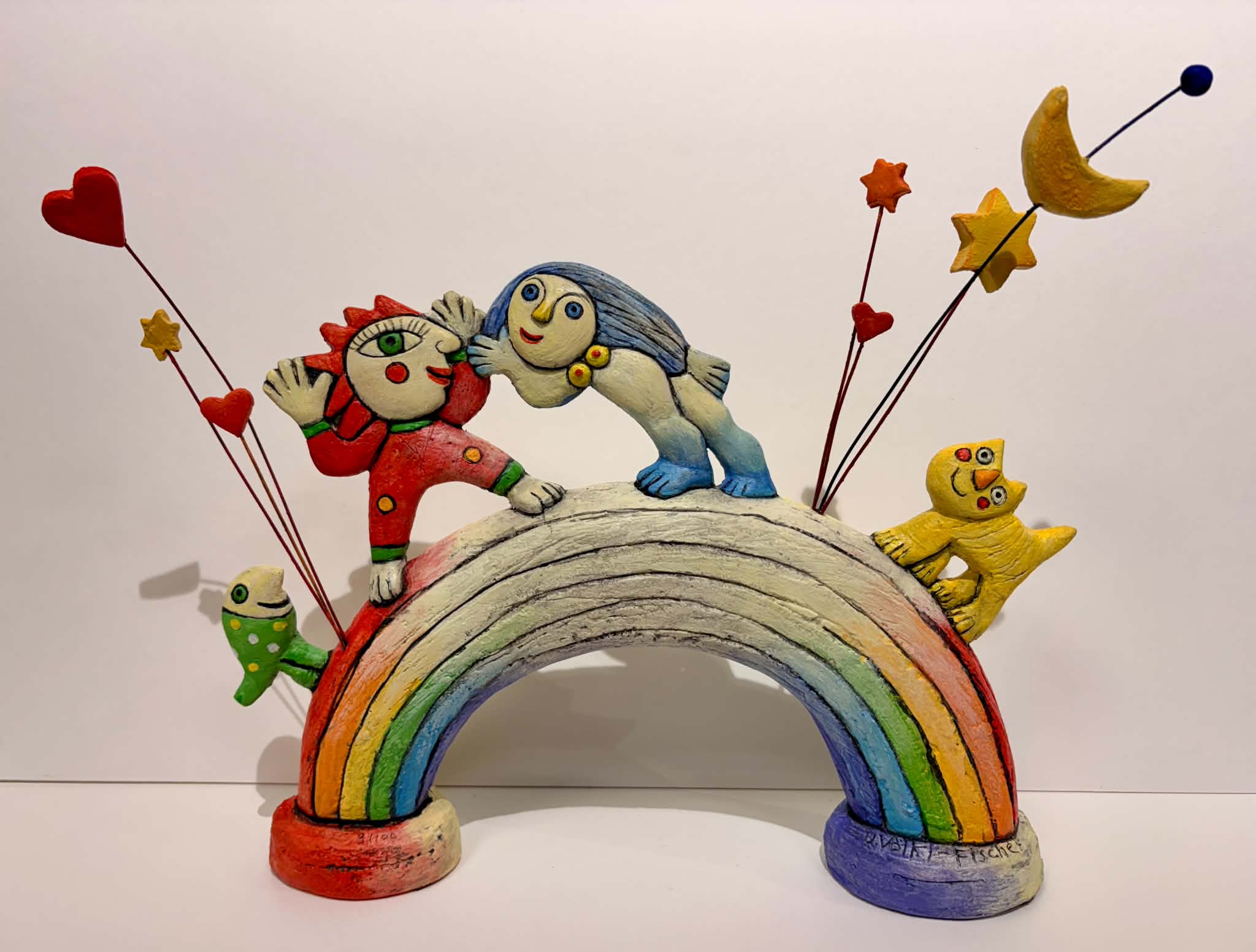 über dem Regenbogen